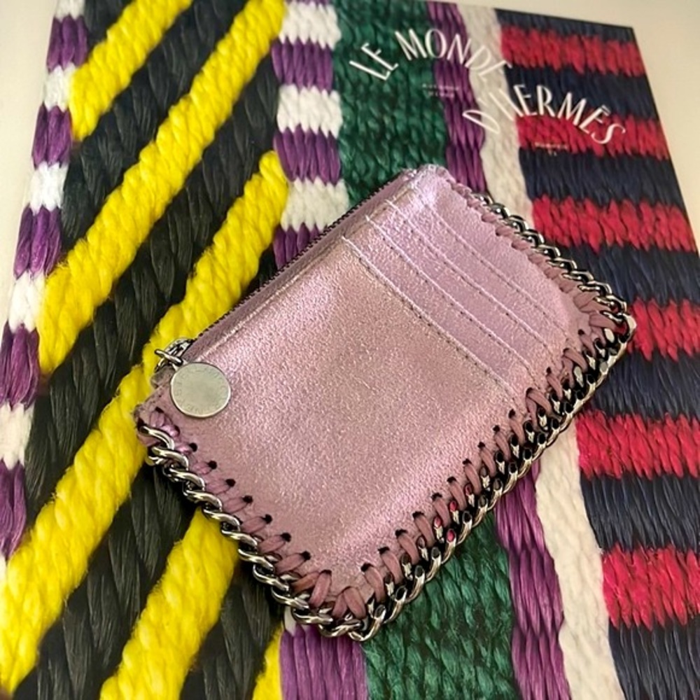 Stella Mccartney Falabella Card Holder Wallet